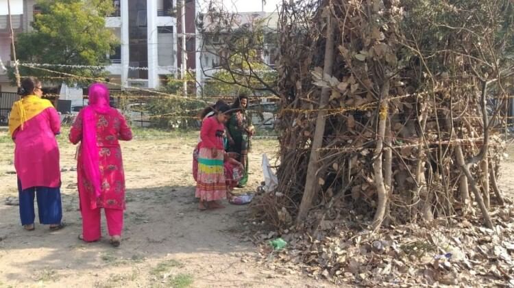 उत्तराखंड में होलिका पूजन