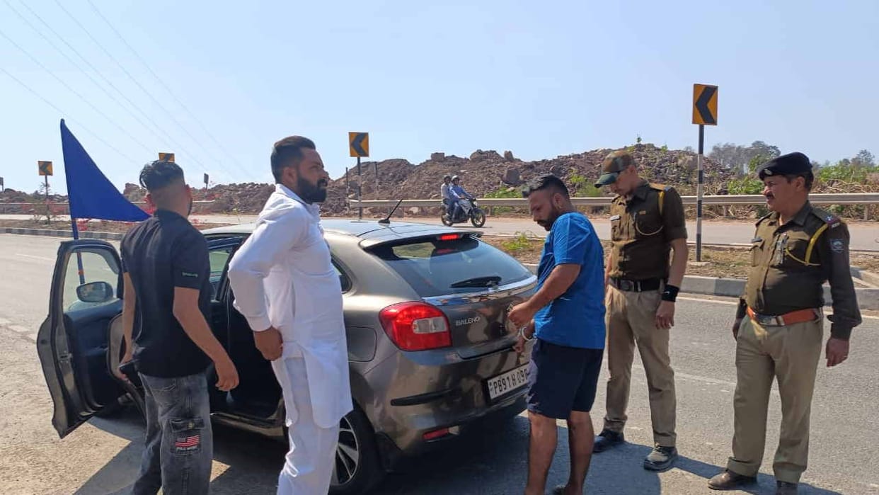 Vigilance increased on Punjab-Himachal border, checking of every vehicle, additional personnel also deployed