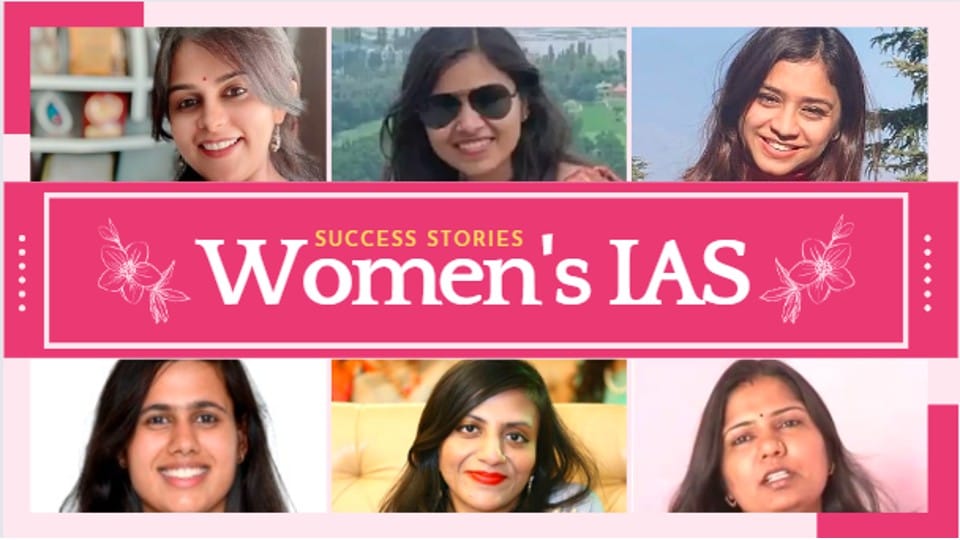 IAS Women's Struggle Story UPSC Toppers Beautiful Female IAS Officers Popular for their Success