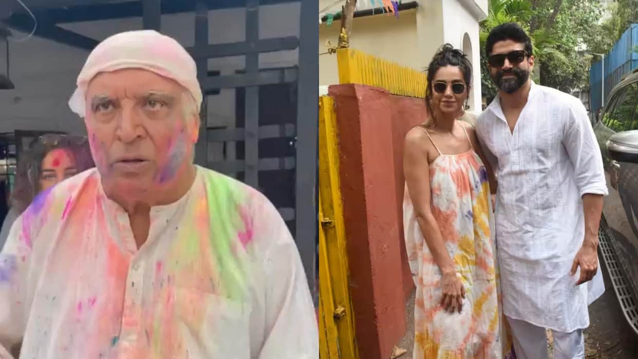 Shabana Azmi Holi 2023 Party Farhan Akhtar Richa Chadha Ali Fazal many Celebs reached to celebrate festival