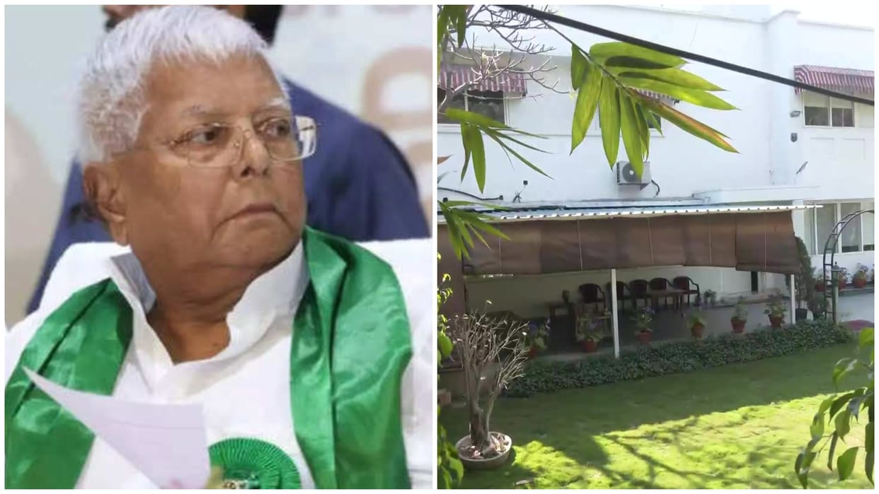 Lalu Prasad Yadav Questioning by CBI At Misa Bharti House In Land For Job Scam Case Rabri Devi News In Hindi
