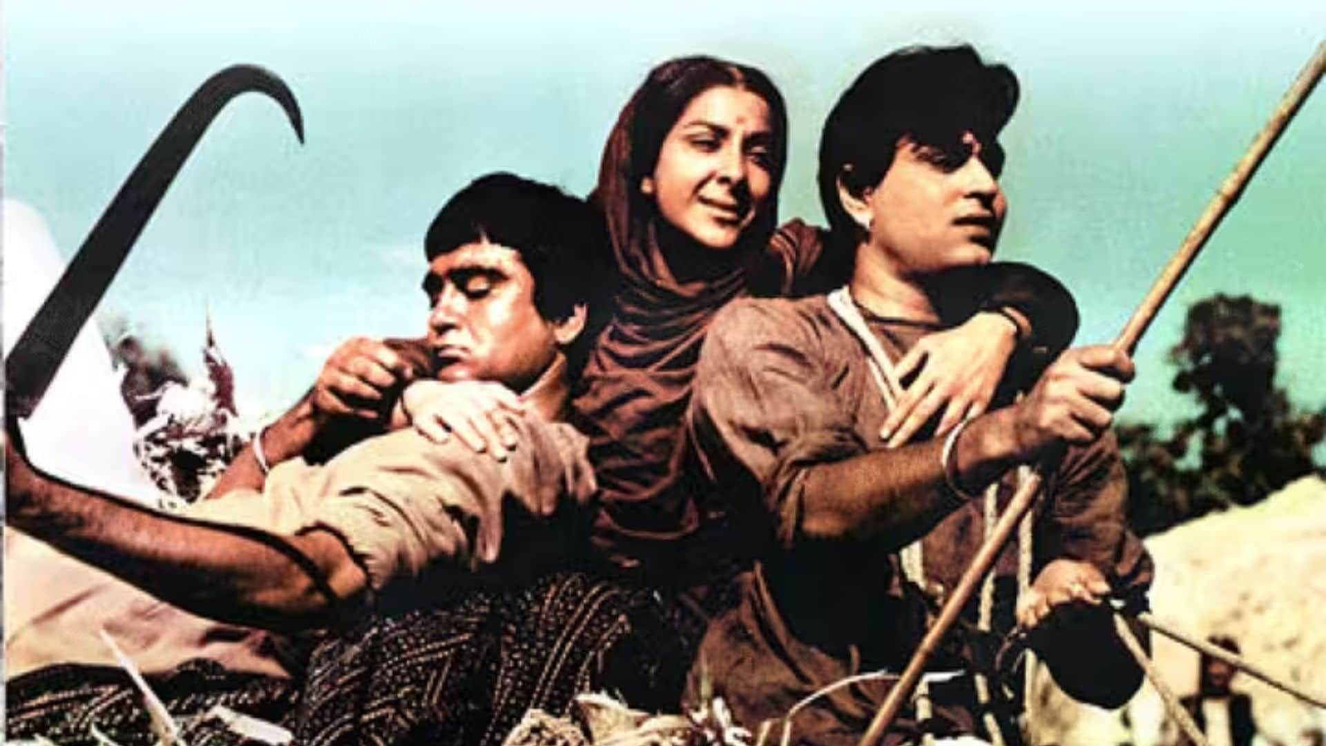 Holi 2023 first holi scene in bollywood created by mehboob khan in film aurat