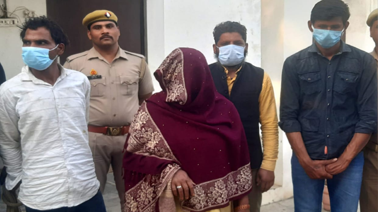 Saharanpur: Gang members including mother and son arrested and jewelery of 1.17 crore recovered