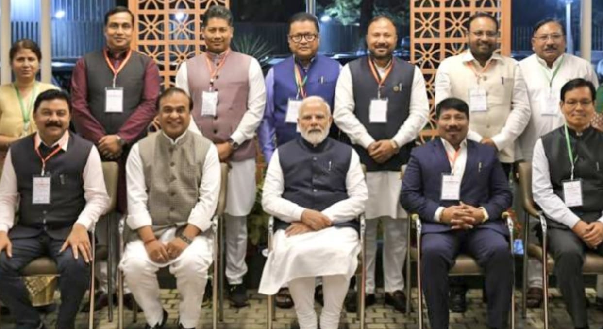 PM Modi meeting with the Assam Council of Ministers in Guwahati CM Himanta Biswa Sarma told moment of pride