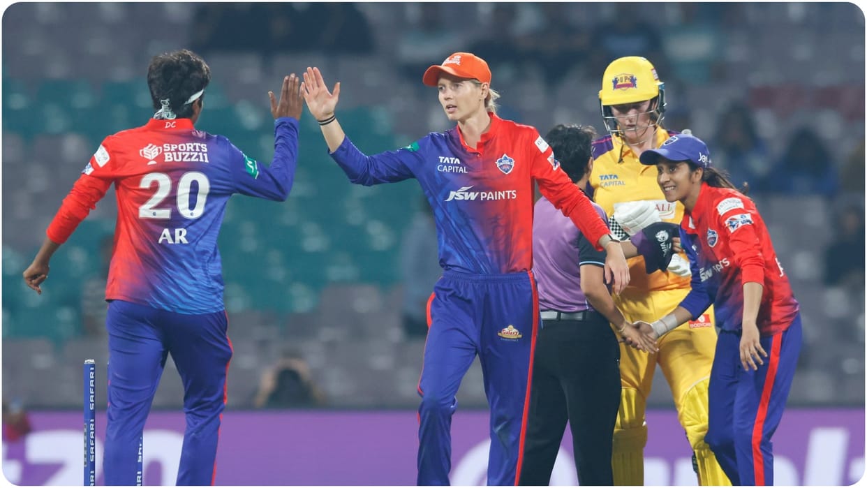 Delhi Capitals beats UP Warriorz by 42 runs reaches second spot in Points Table