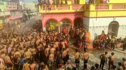 Bihar Holi: Ghumour Holi of Bangaon in Saharsa is very special, a tradition since the time of Lord Krishna