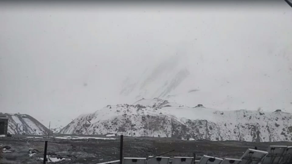 Uttarakhand Weather Changed On Holi snowfall in mountains and heavy hailstorm in Mussoorie photos