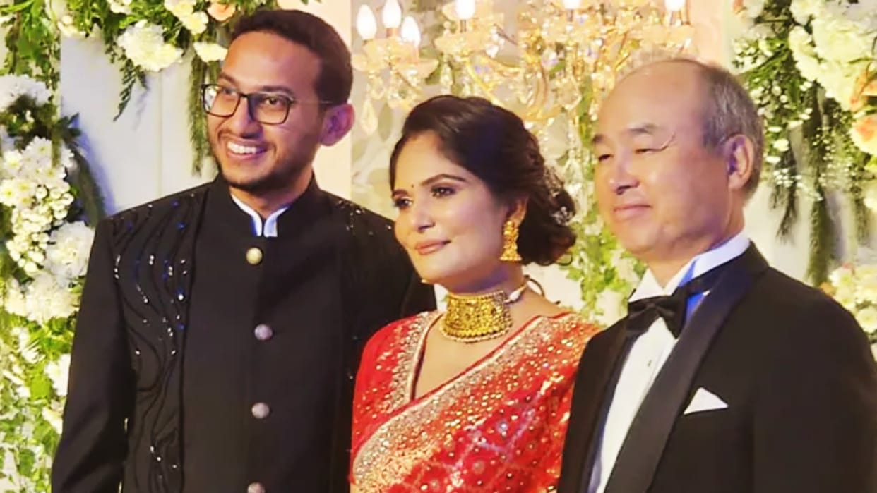 Softbank Chief Masoyoshi Attends OYO Founder Ritesh Agarwals Wedding In Delhi