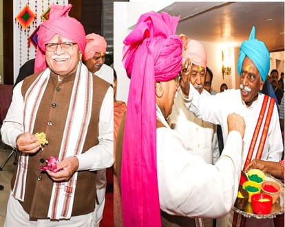 Holi 2023: Haryana Governor and Chief Minister played Holi of flowers
