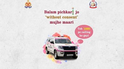 UP Police warns molesters on twitter for Holi.