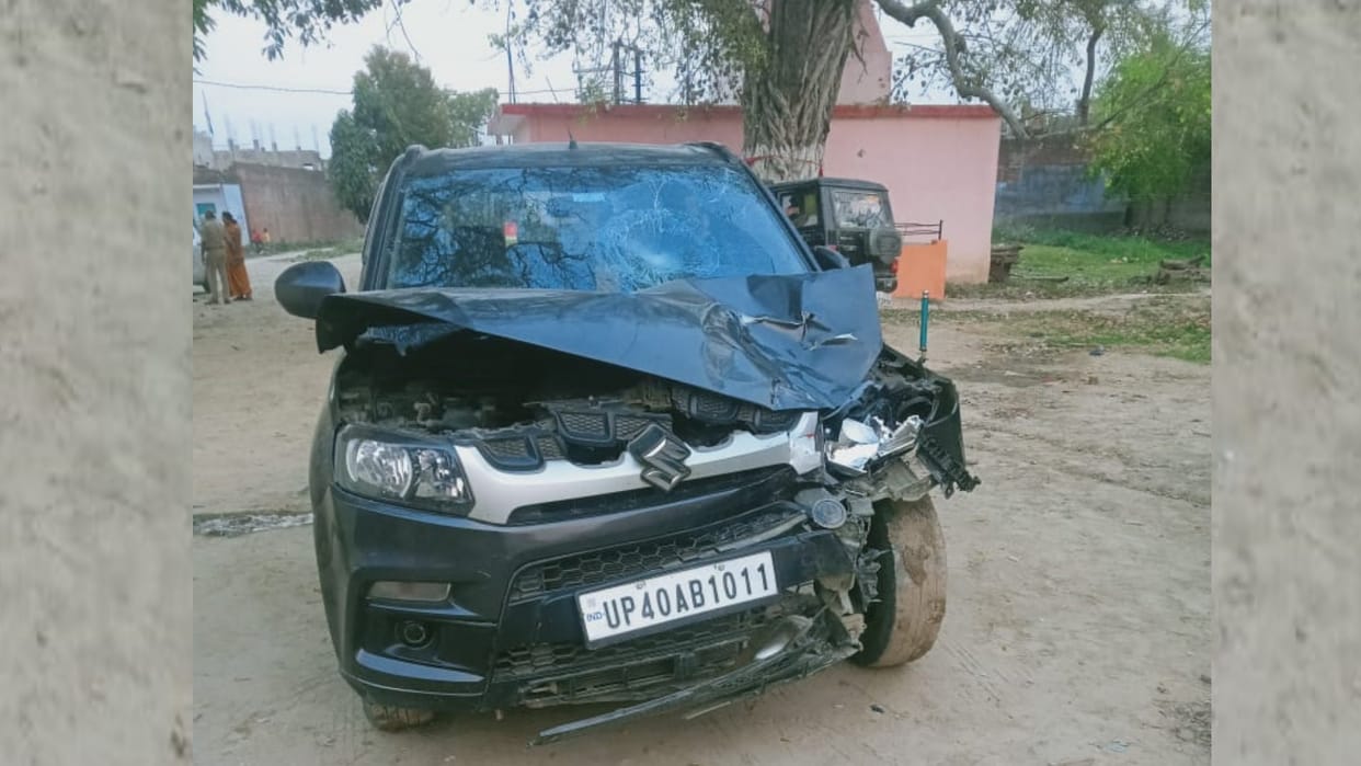 Two died in an accident in fakarpur thana   kshetra in Bahraich.