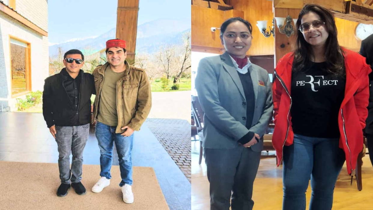 Actor Arbaaz Khan reached Manali for the shooting of the film