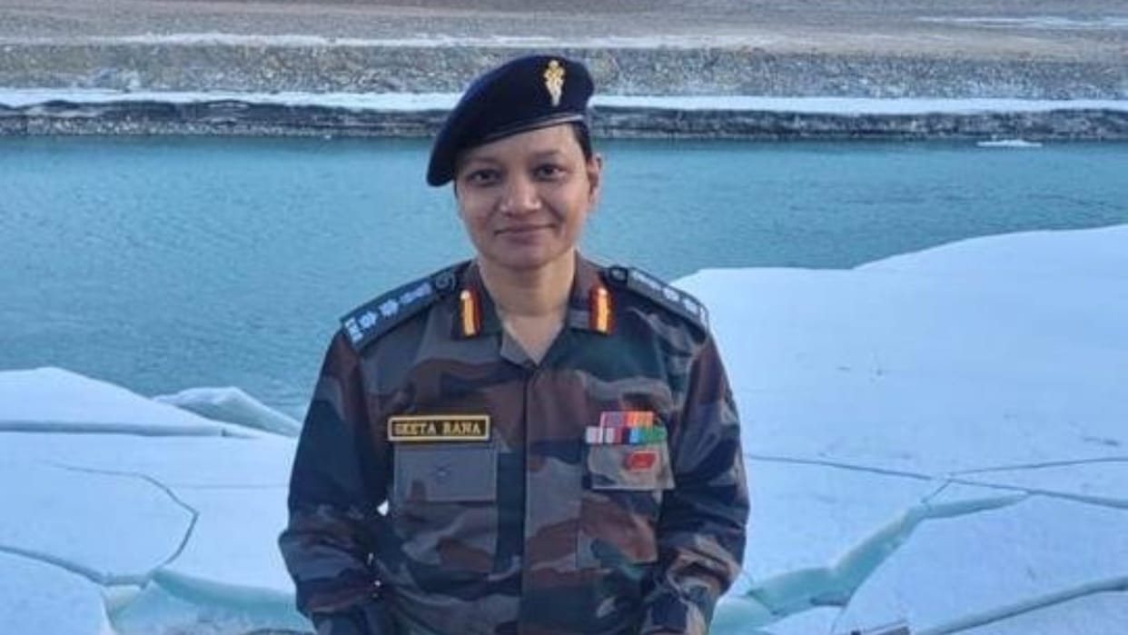 indian army colonel geeta rana corps of electronics and mechanical engineers first woman officer command