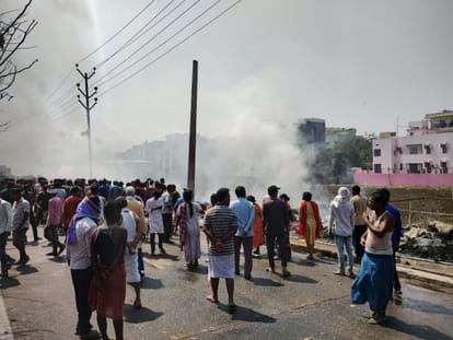 Bihar: Do not go towards the Ashiana-Digha road…Orgy on the unconfirmed news of many deaths in the fire