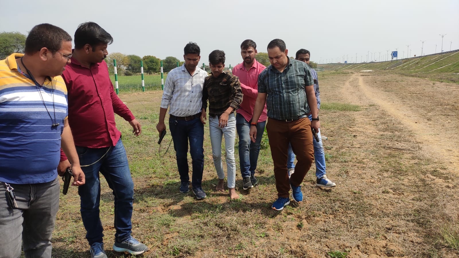 Brutal murder of abducted elderly in Orai, first belt tied around his neck and then strangled with a knife