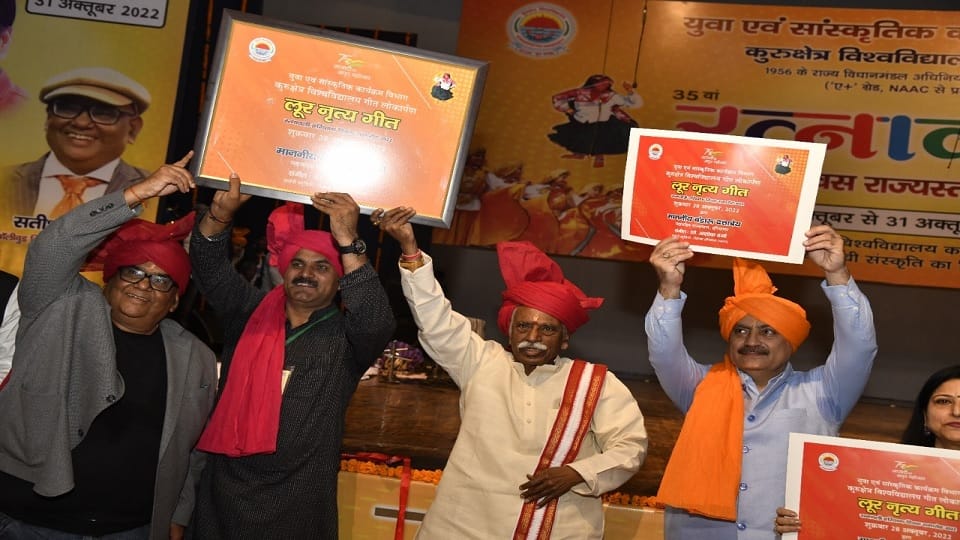 Satish Kaushik connection with Kurukshetra University participated in Ratnavali Festival