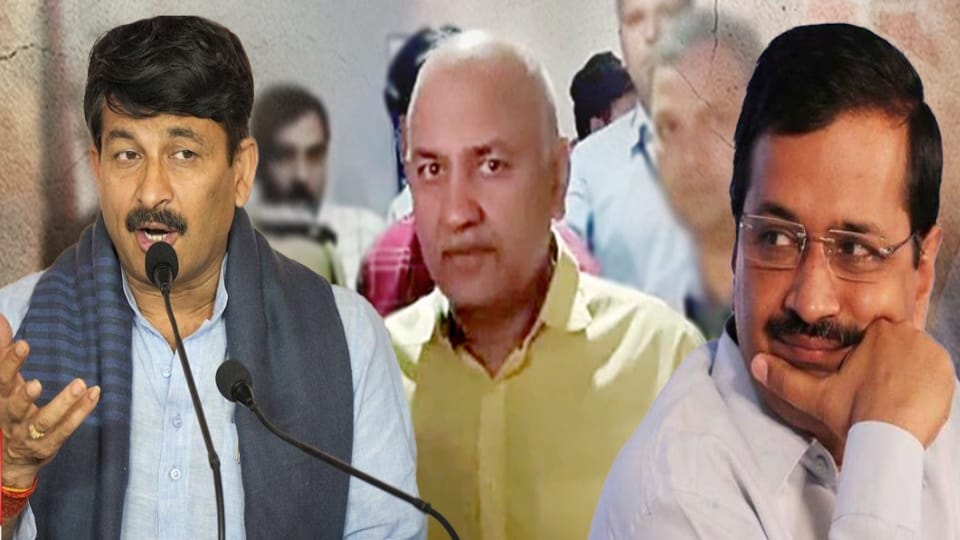 arvind kejriwal biggest threat for manish sisodia claims manoj tiwari as sisodia knows all secrets of delhi cm