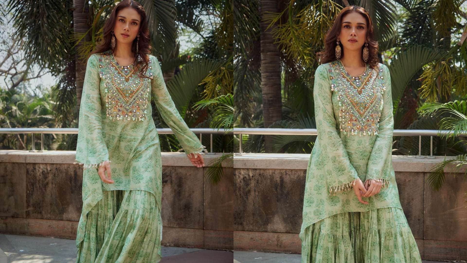 Holi Party Outfit Idea for office event for woman