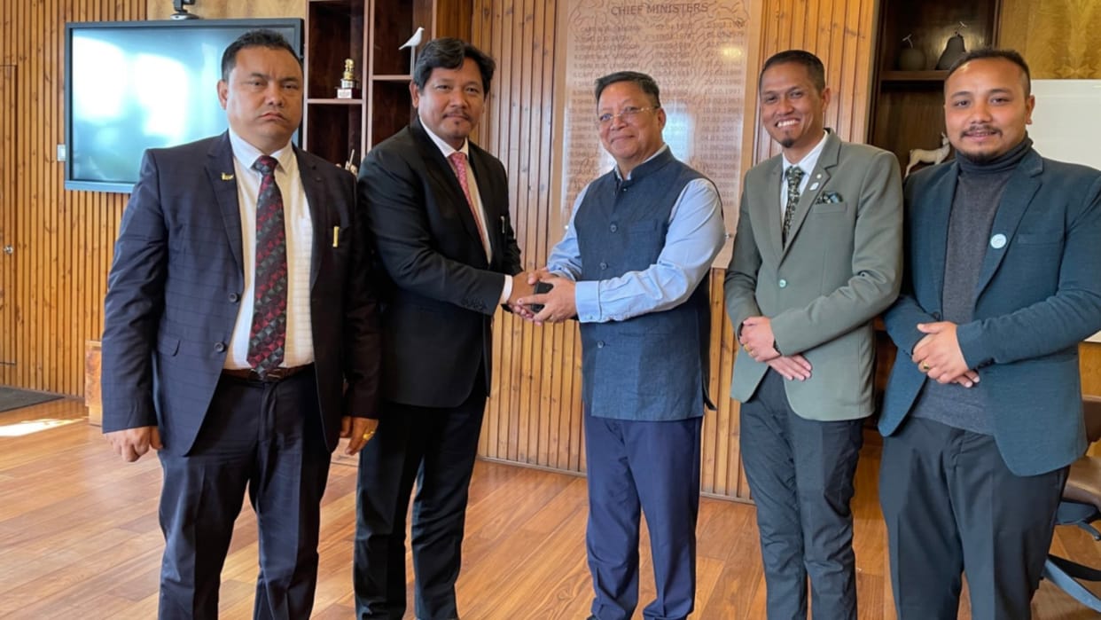 Thomas A Sangma elected unopposed as speaker of Meghalaya Assembly
