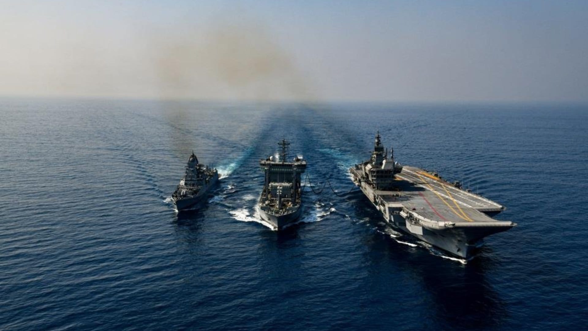 TROPEX 2023: Indian Navy showed strength in Arabian Sea, Army personnel also accompanied, see photos