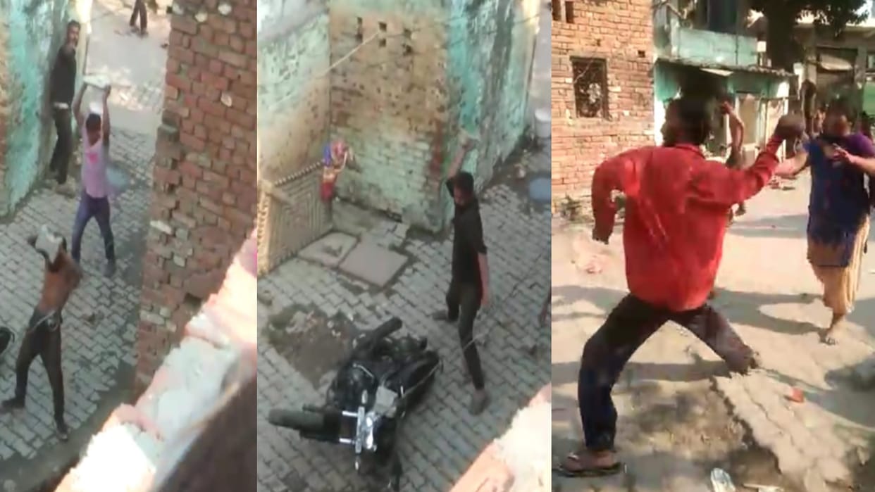 Meerut: Four people injured between conflict in two sides on Holi festival in Kankar Khera