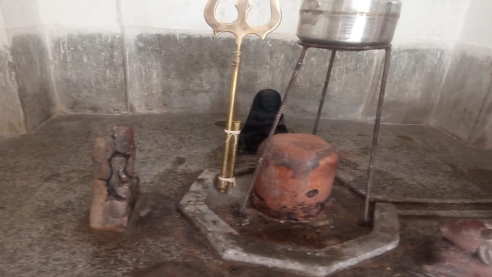 idol set on fire in a religious place police engaged in investigation