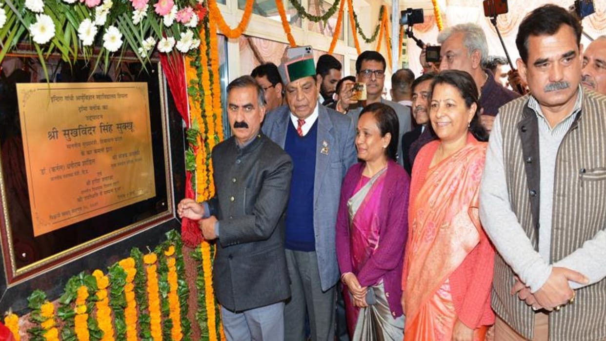 CM sukhvinder singh sukhu dedicates Trauma Centre in IGMC to the people
