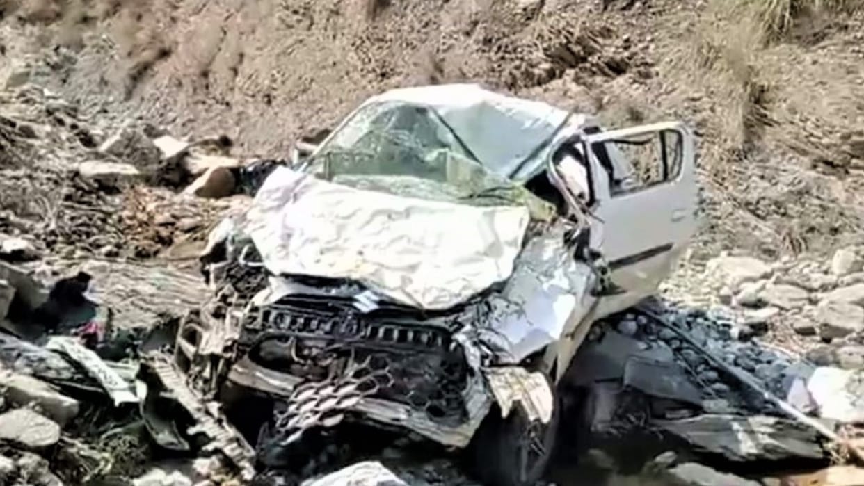 Four Killed One Injured After Car Falls Into Gorge In Nerwa Shimla Himachal Pradesh