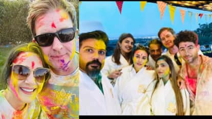 Preity Zinta Priyanka Chopra Shared Holi Celebration photos on instagram With Their Husbands