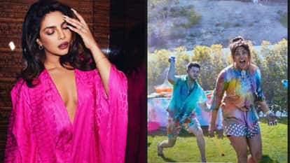 Preity Zinta Priyanka Chopra Shared Holi Celebration photos on instagram With Their Husbands