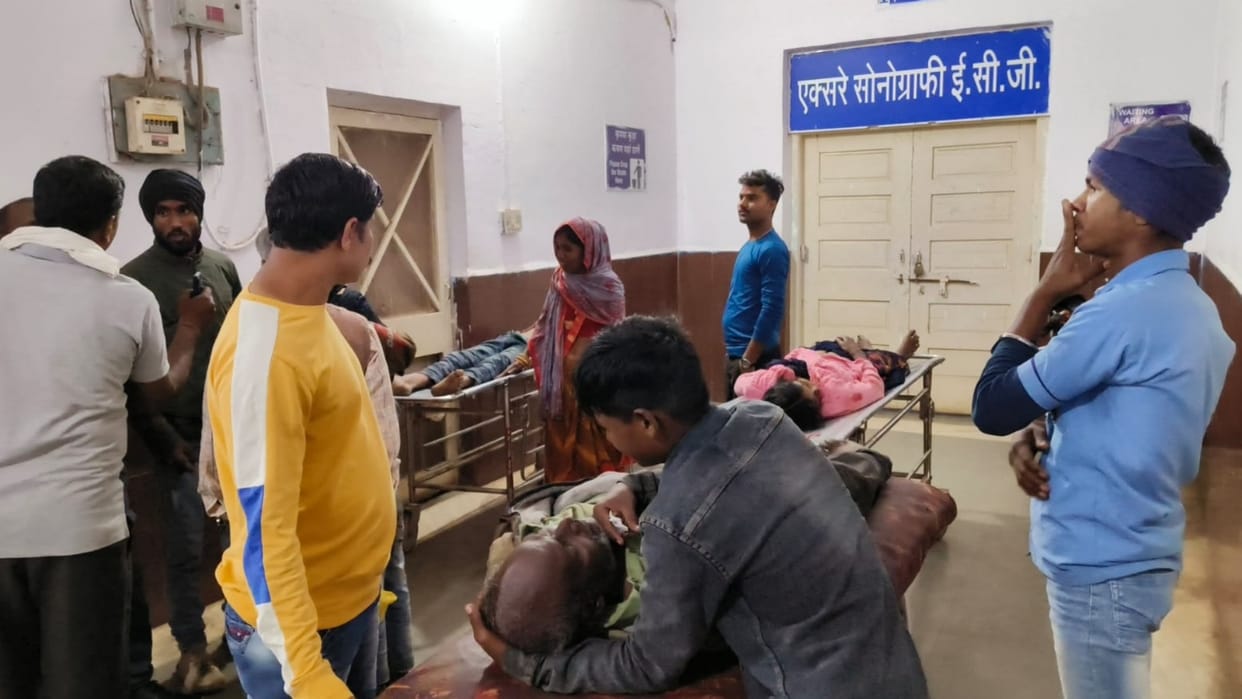 Road Accident Four people died in a road accident on Guna National Highway