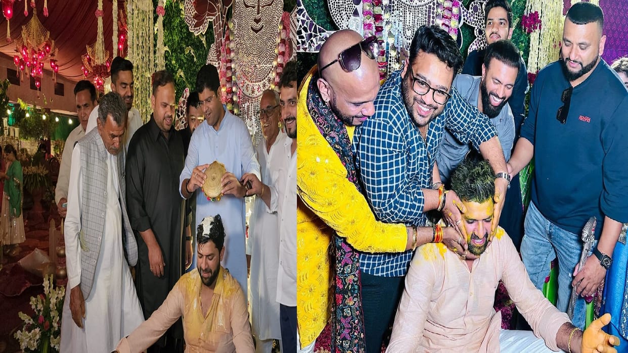 Digvijay Chautala Wedding Rituals begin grand reception to be held in Sirsa on Friday