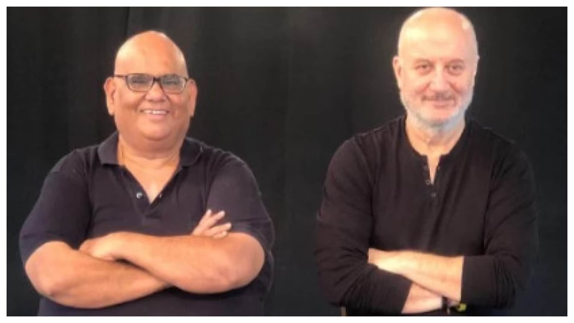 Anupam Kher Shared Throwback Video Giving Head Massage To Satish kaushik goes viral on social media