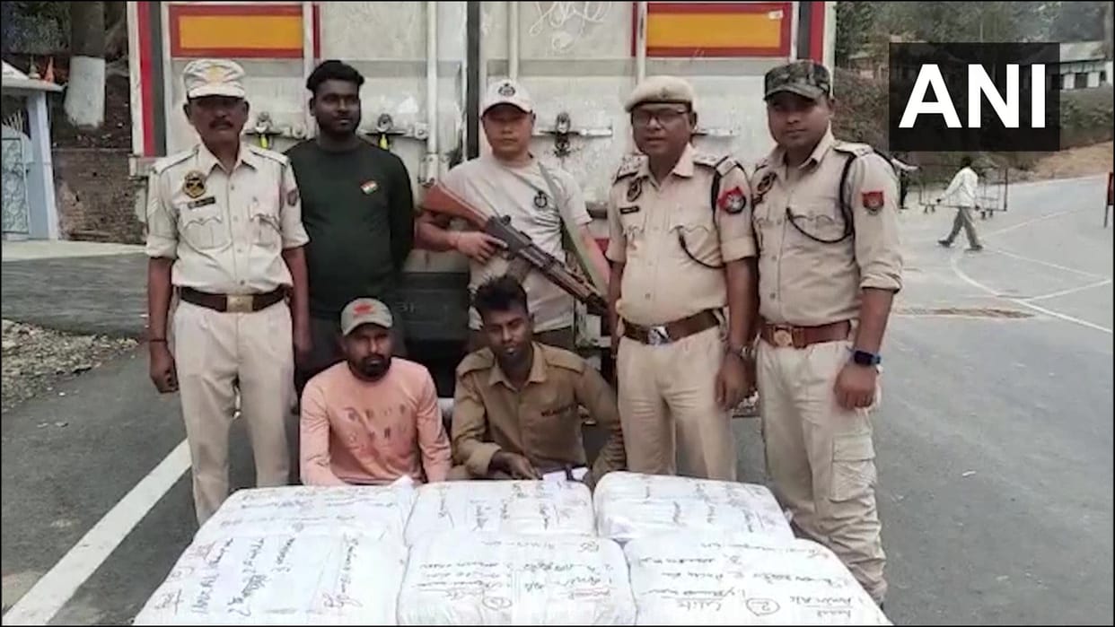 Assam News Updates Police seize 3000 bottles of cough syrup from truck in Karimganj