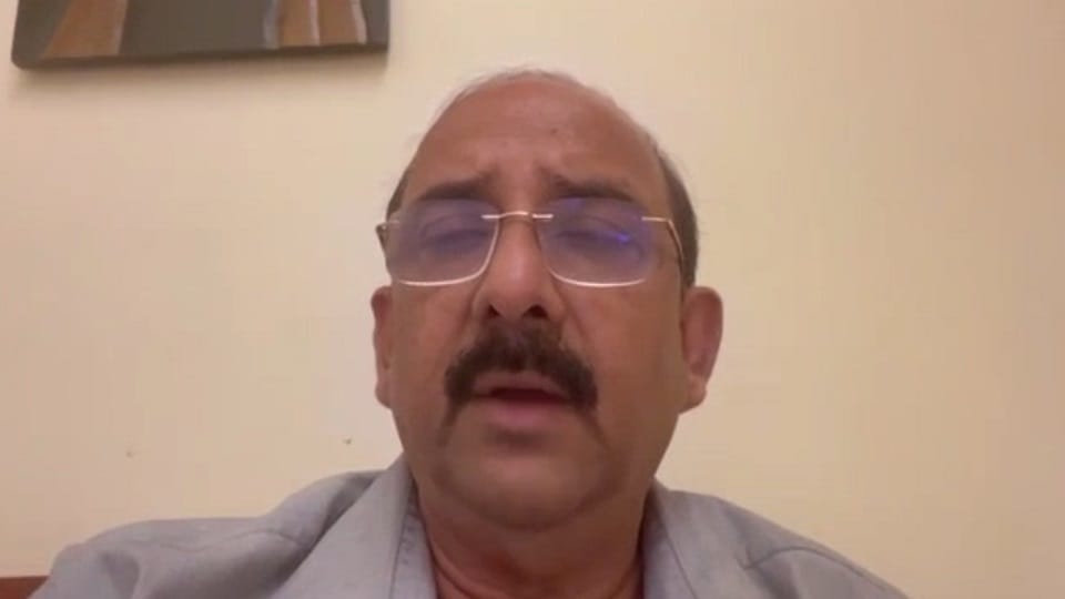 BJP district president expressed grief over the murder of ASI