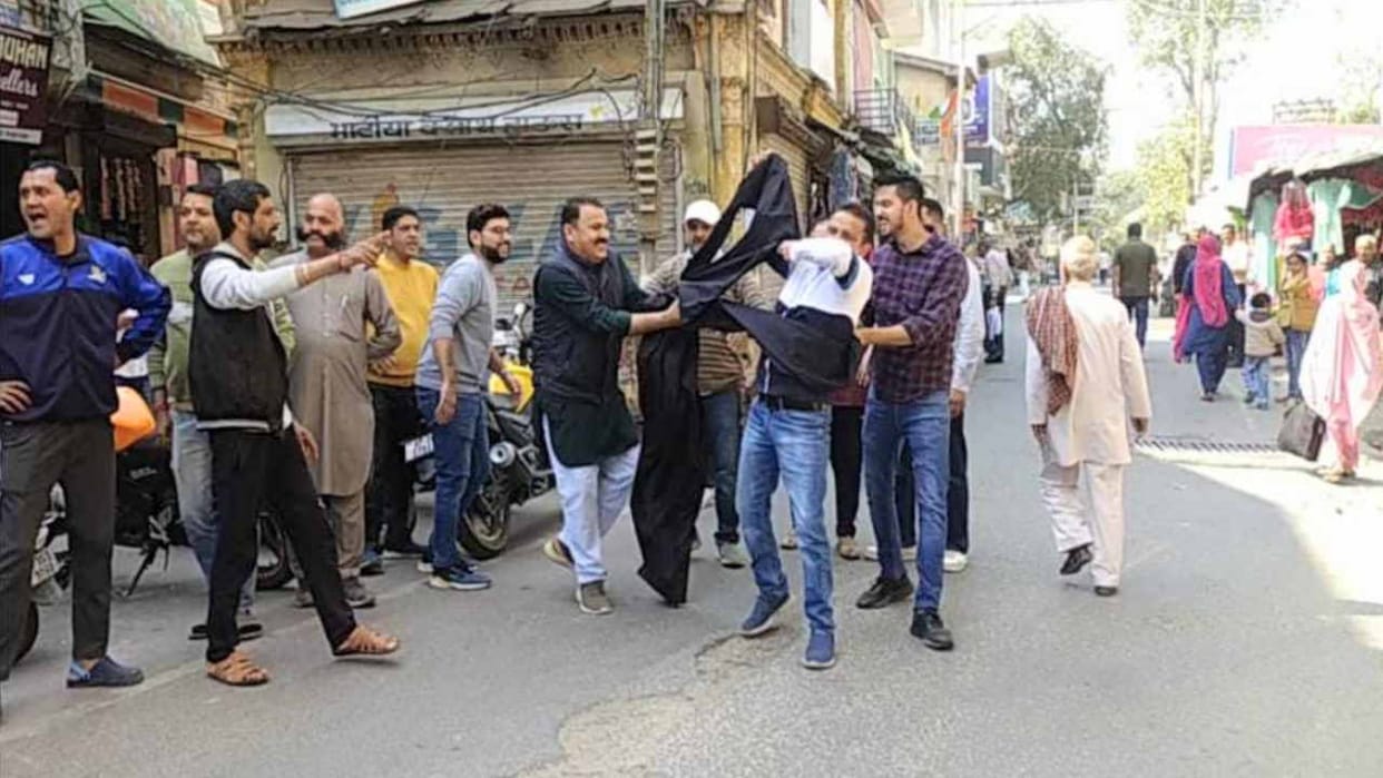 Went to protest but became a victim of protest