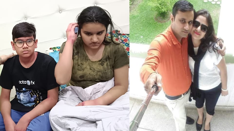 Ghaziabad couple died during bathing after holi due to gas geyser suffocation kids asking where is mom dad