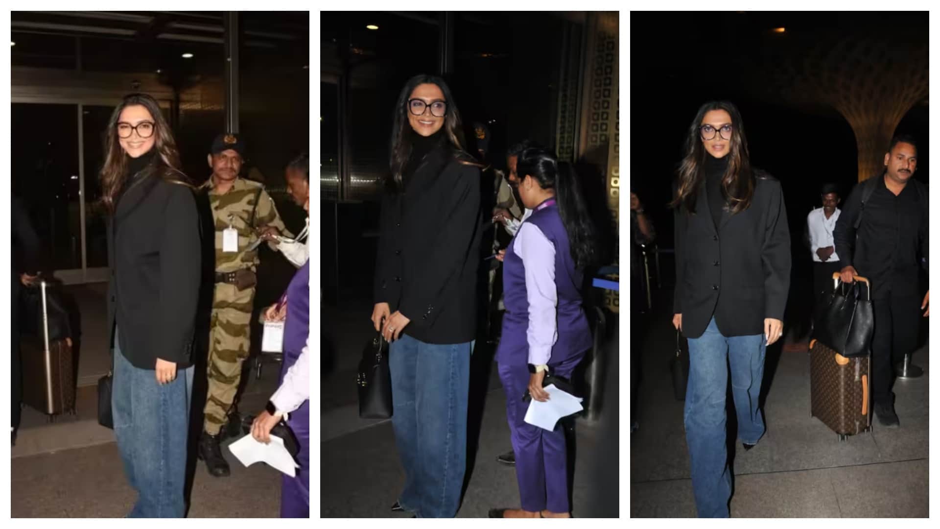 95th Academy Awards: Deepika Padukone leaves for the US ahead of Oscars 2023 actress airport look viral