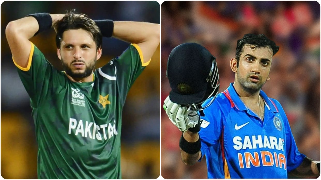 Gautam Gambhir and Shahid Afridi to face each other in Cricket pitch know all details