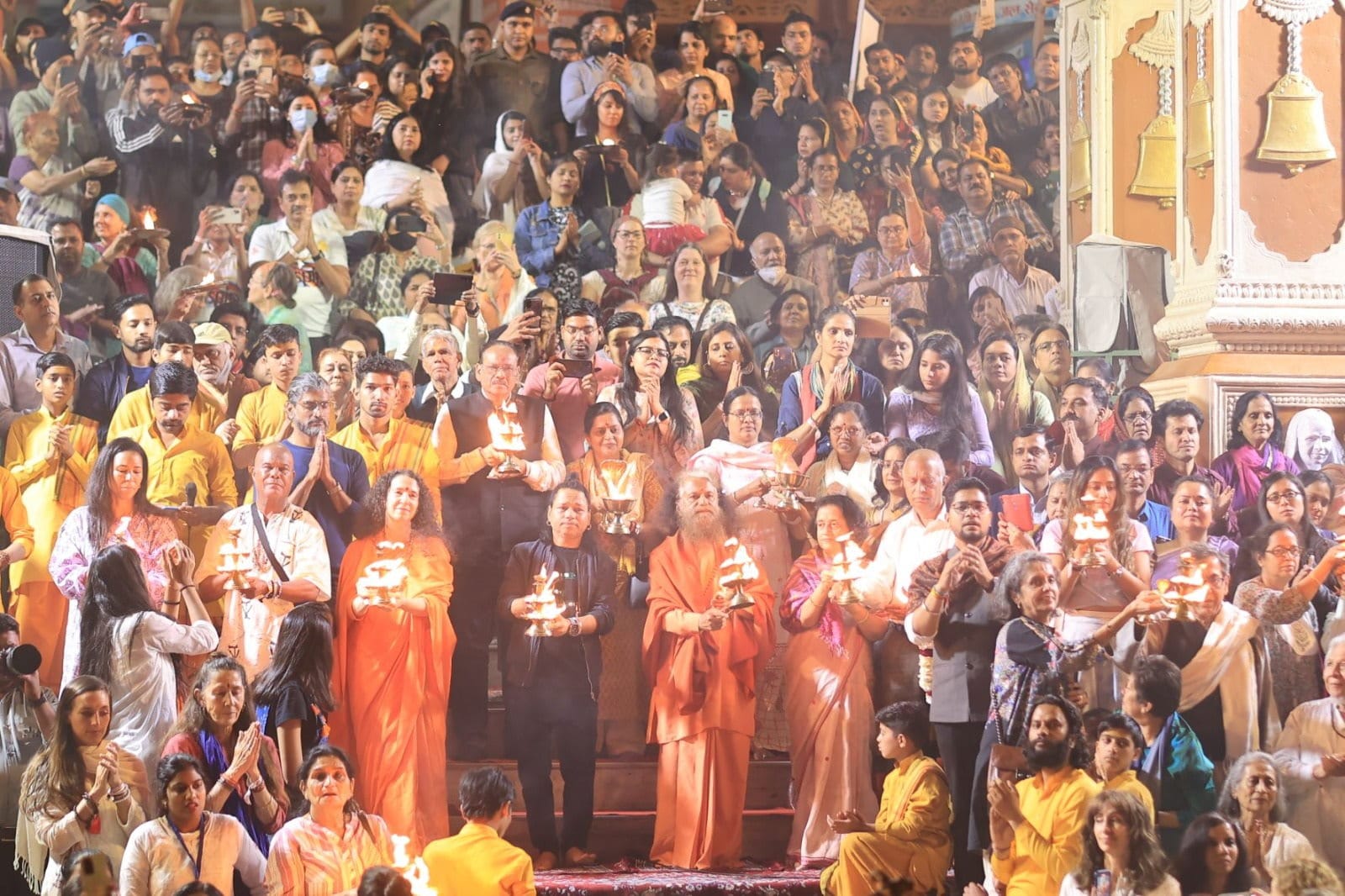 International Yoga Festival organized at Parmarth Niketan Rishikesh uttarakhand Watch photos