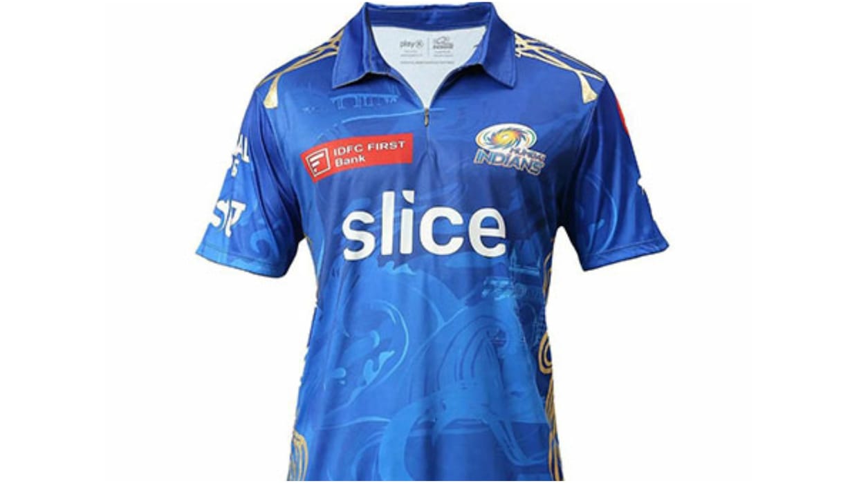 Mumbai Indians Reveals New Jersey for IPL 2023 in blue colour and light strips