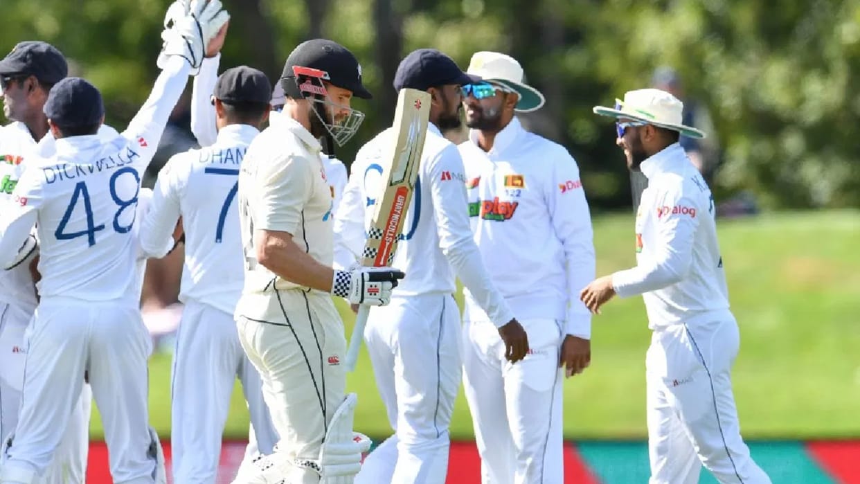 NZ vs SL New Zealand top order collapsed against Sri Lanka kane Williamson failed