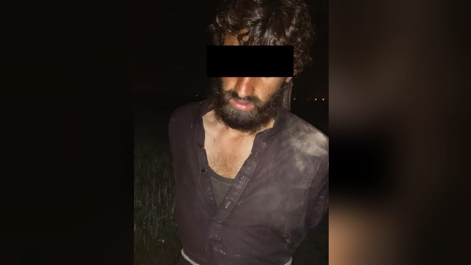 Border Security Force arrested Pakistani national near International Border in Firozpur Sector of Punjab