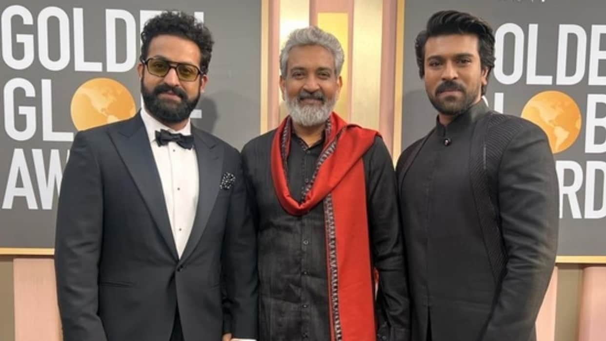 Oscar Nominated Film RRR Actor Ram charan Talk About SS Rajamouli Said I hope He Direct Marvel Movie