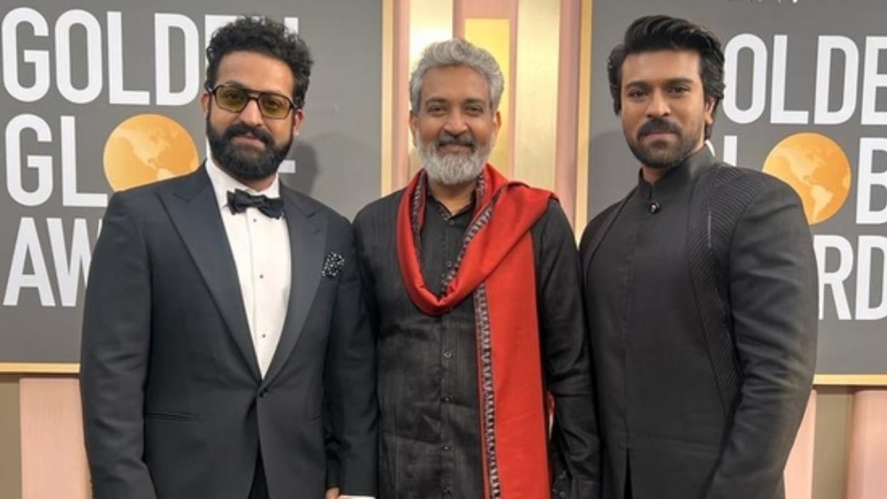 Oscar Nominated Film RRR Actor Ram charan Talk About SS Rajamouli Said I hope He Direct Marvel Movie