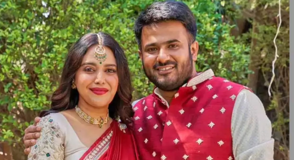 Swara Bhaskar and Fahad Ahmad marriage rituals started actress dance on Dhol beats video goes viral