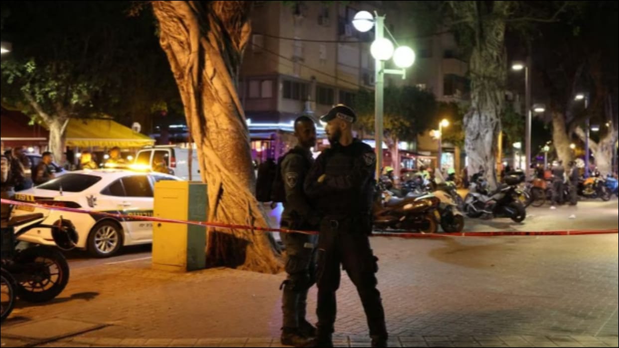 Tel Aviv shooting three wounded in suspected terrorist attack Israel police attacker neutralised