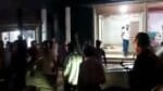 त्रिपुरा में विपक्षी सांसदों पर हमले का आरोप।