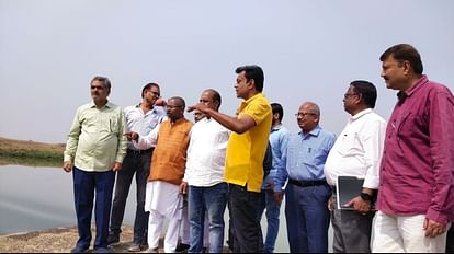 central state minister jal shakti reached jora nala in jagdalpur for save indravati river