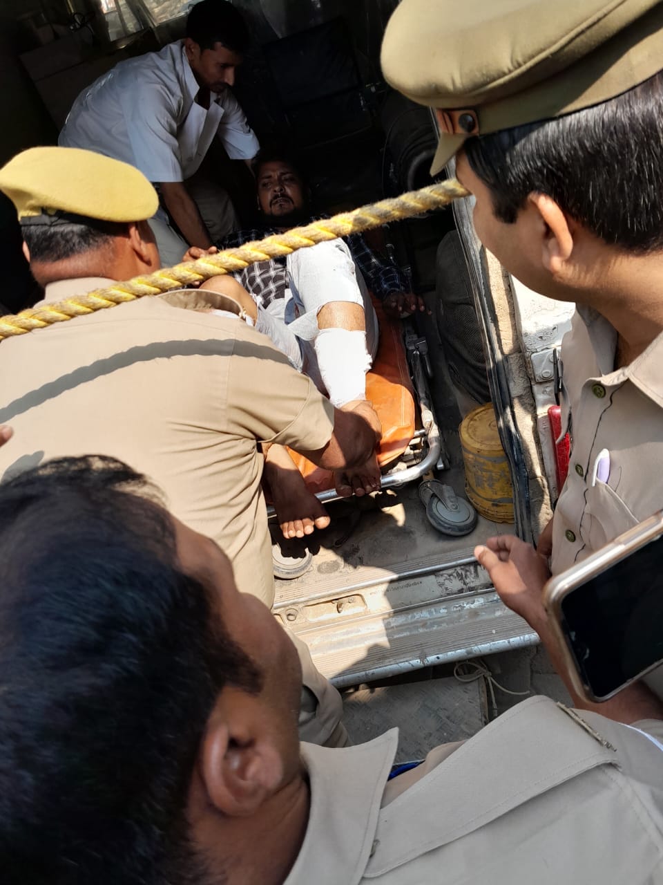 Encounter with the police in the kidnapping and murder of a child, two arrested